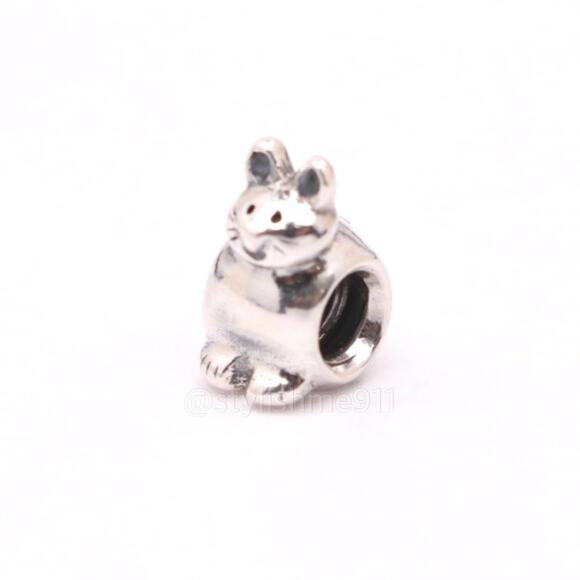 Authentic PANDORA Sterling Silver Kitty Cat Charm - 790284 - Picture 5 of 8